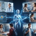 AI chatbot assisting customers across healthcare, banking, retail, education, and eCommerce through intelligent digital conversations.